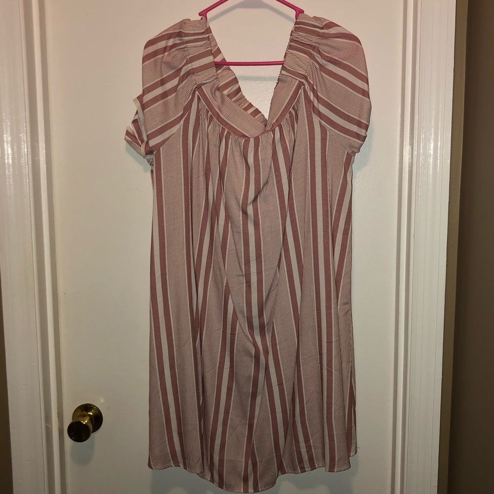 Off the shoulder dress